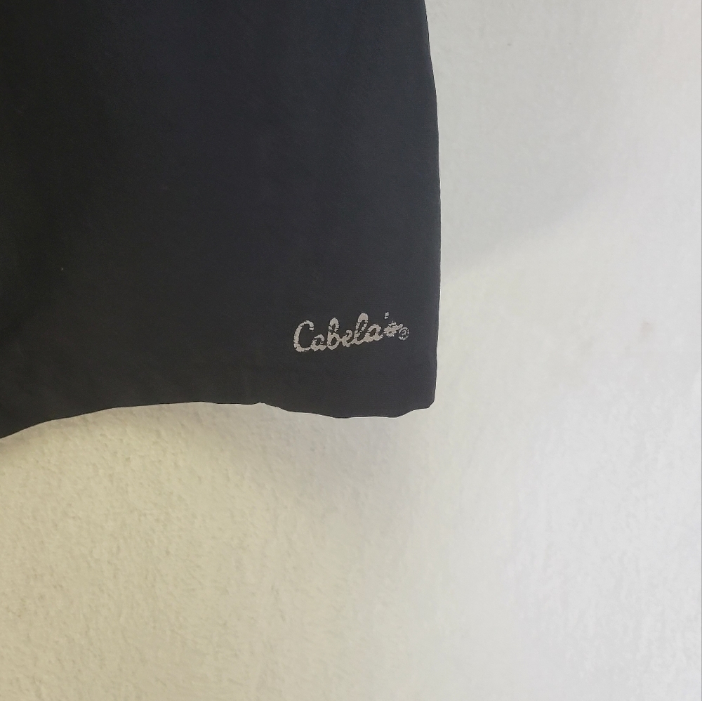 Cabelas Guidewear Cargo Shorts Mens XL Chino Outdoors Dark Blue - Picture 4 of 4